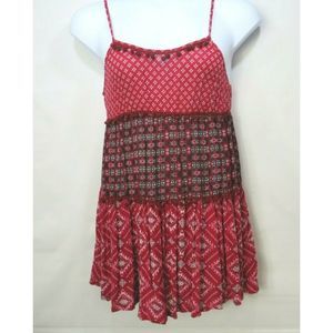 Dress by wallflower size Large, red print